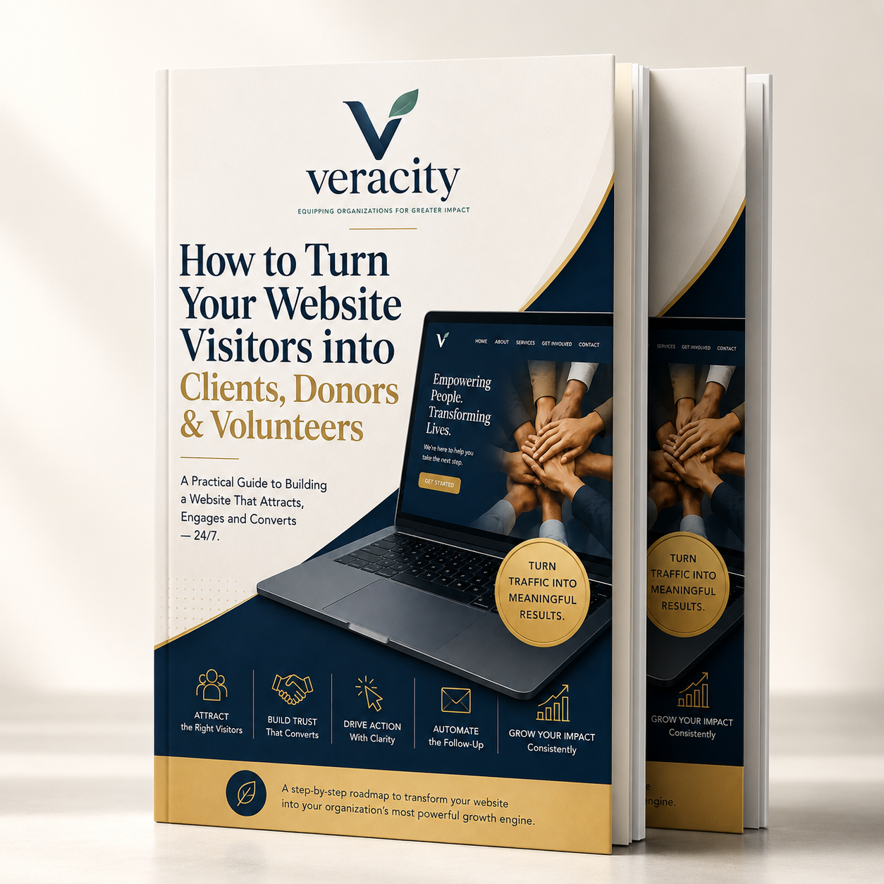 Veracity guide: How to Turn Website Visitors into Clients, Donors, and Volunteers